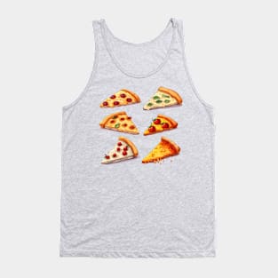 Cute pizza Tank Top